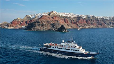 small cruise greek islands