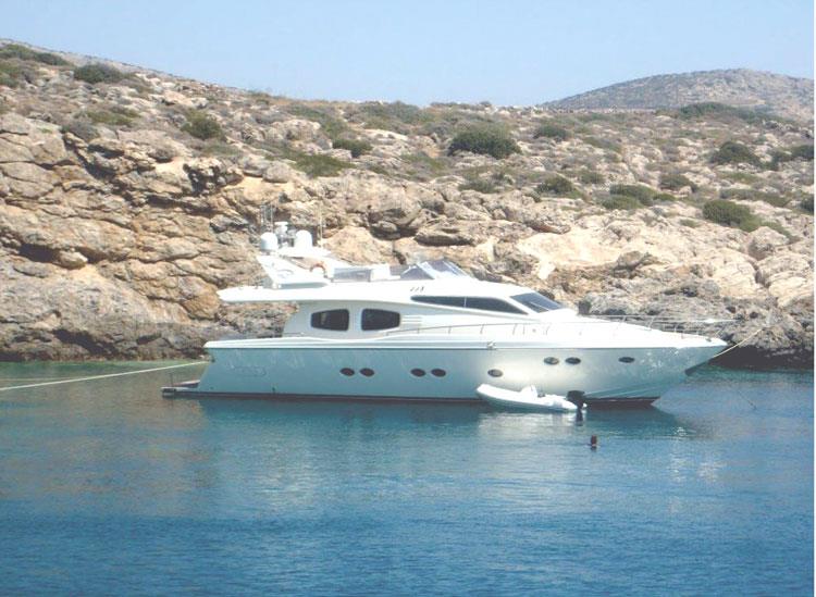 yacht renting in greece